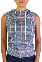 Load image into Gallery viewer, MissFit Activewear Sleeveless Hoodie Jacket