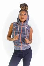 Load image into Gallery viewer, MissFit Activewear Sleeveless Hoodie Jacket