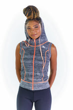 Load image into Gallery viewer, MissFit Activewear Sleeveless Hoodie Jacket
