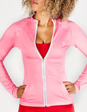 Load image into Gallery viewer, Fitted Long-Sleeve Athletic Jacket