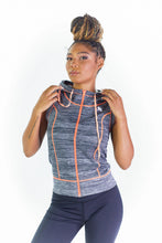 Load image into Gallery viewer, MissFit Activewear Sleeveless Hoodie Jacket
