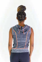 Load image into Gallery viewer, MissFit Activewear Sleeveless Hoodie Jacket
