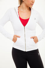 Load image into Gallery viewer, Fitted Long-Sleeve Athletic Jacket
