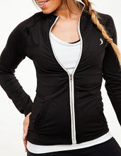 Load image into Gallery viewer, Fitted Long-Sleeve Athletic Jacket
