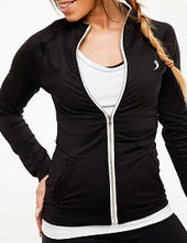 Load image into Gallery viewer, Fitted Long-Sleeve Athletic Jacket
