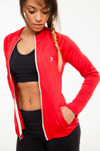 Load image into Gallery viewer, Fitted Long-Sleeve Athletic Jacket
